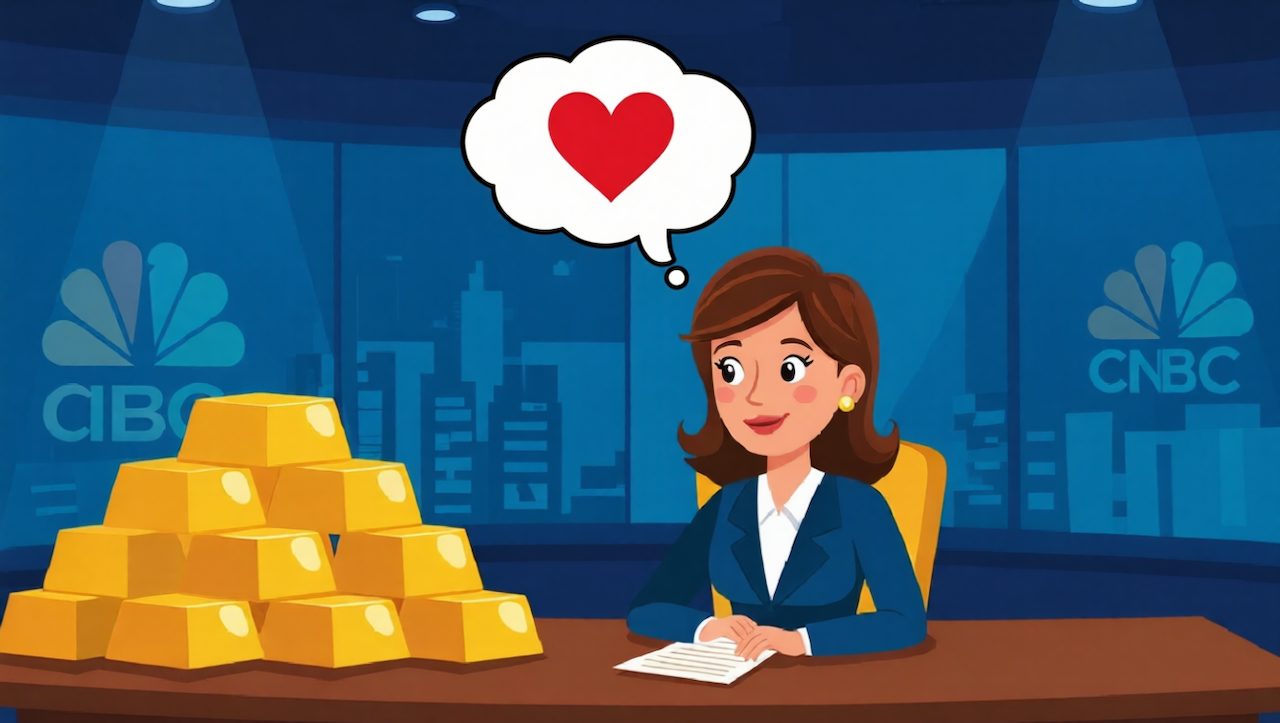 CNBC Finally Notices Gold But Gives Bad Investment Advice