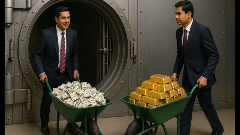 India Is Trading In U.S. Treasuries for Gold