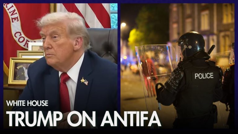 WATCH: Trump Supports Expanding Antifa Terror Designation Internationally