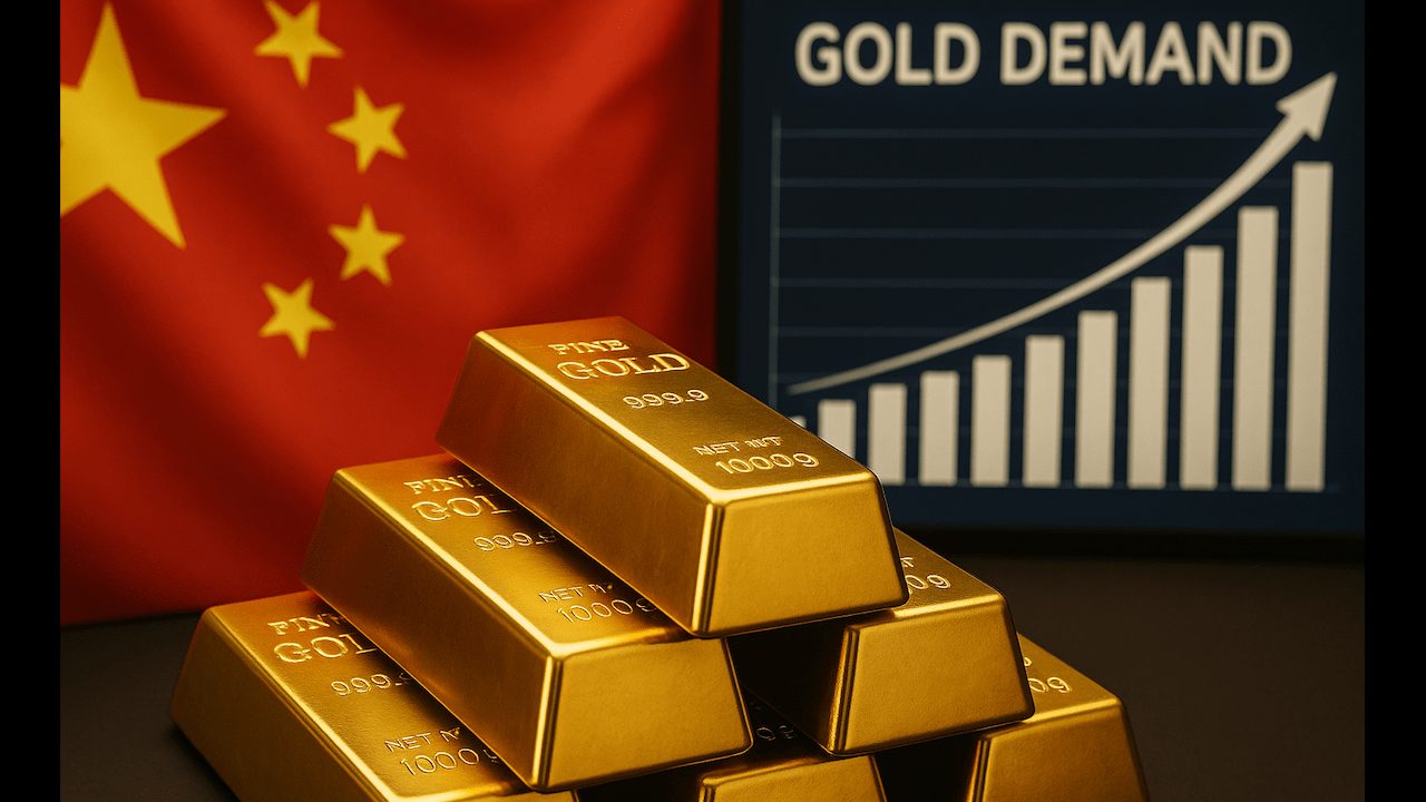 Chinese Gold Demand Surged in October Defying Historical Seasonal Weakness