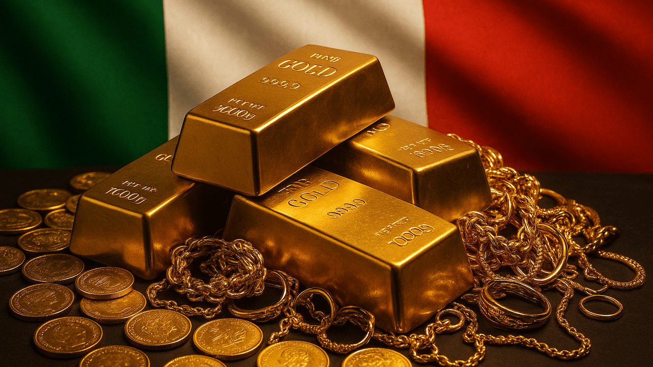 Italy to Tap Undeclared Gold to Plug Budget Hole