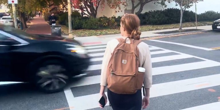 WATCH: Democrat Walks into Oncoming Traffic to Avoid Explaining Mamdani Endorsement