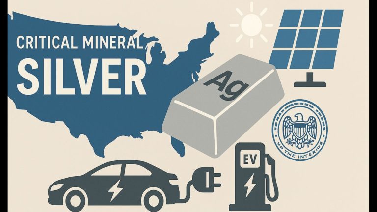 Silver Designated a “Critical Mineral” By U.S. Government