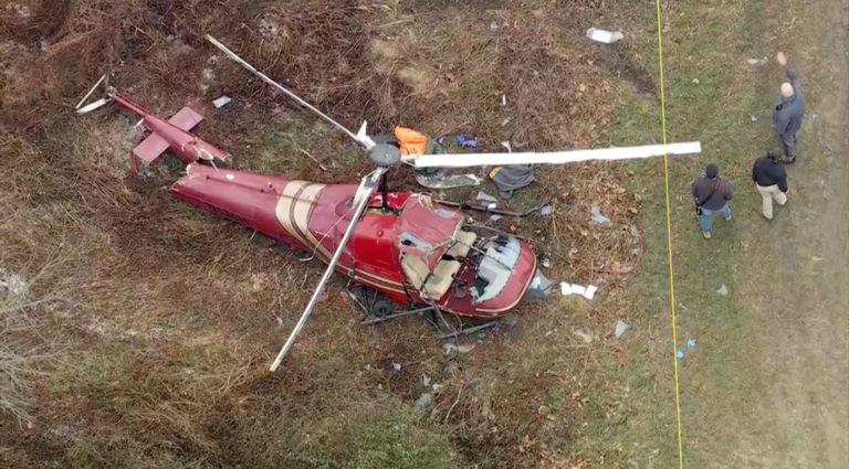 Helicopter Crash Kills Pilot and Trooper During Shooter Response