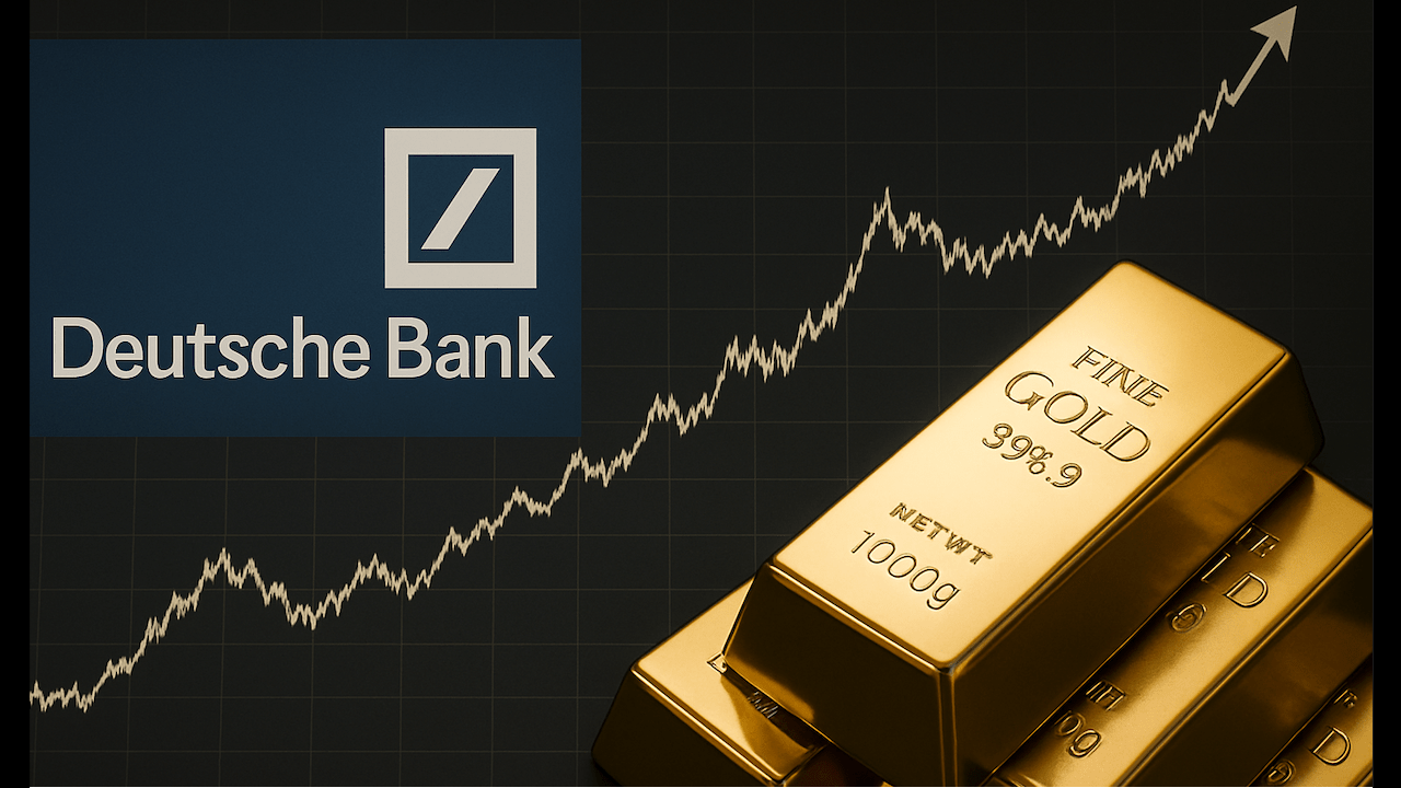Deutsche Bank Joins Other Mainstream Banks Raising Gold Price Forecast