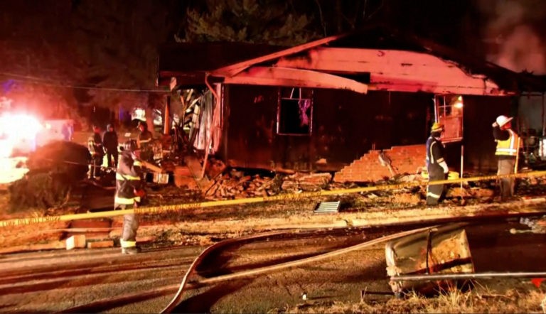 11 Firefighters and 2 Other People Injured After North Carolina House Fire and Explosion