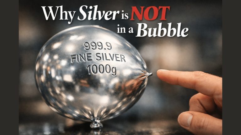 Why Silver Is Not in a Bubble