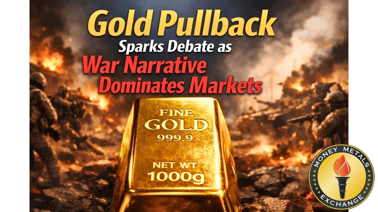 Gold Pullback Sparks Debate as War Narrative Dominates Markets