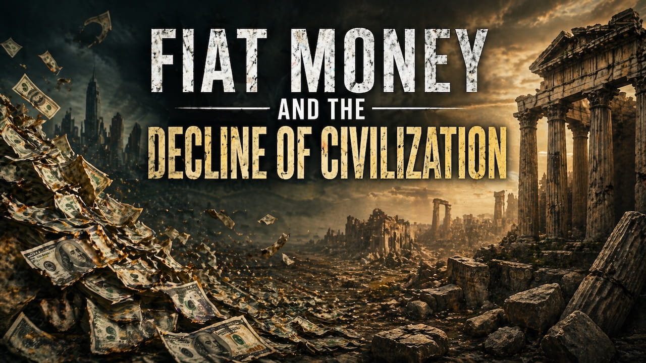 Fiat Money and the Decline of Civilization