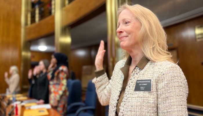 Rep. Liz Conmy was killed in an April 25, 2026 plane crash. PHOTO: Shared by North Dakota Dem-NPL on X