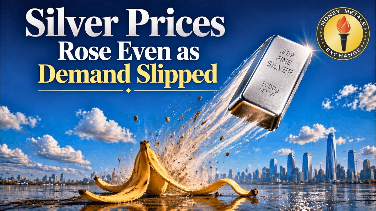 Silver Prices Rose Even as Demand Slipped