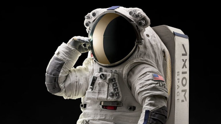 Astronauts Looking Through Gold-Colored Visors