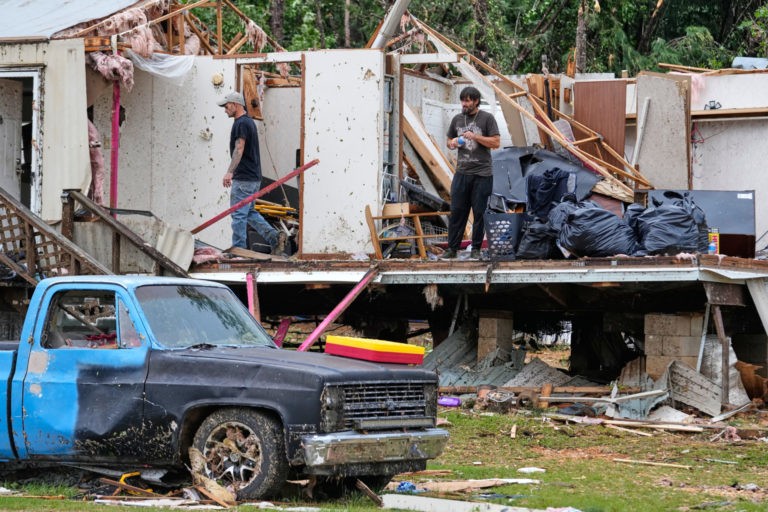 Tornadoes Cut Across Mississippi as Severe Storms Damage 500 Homes