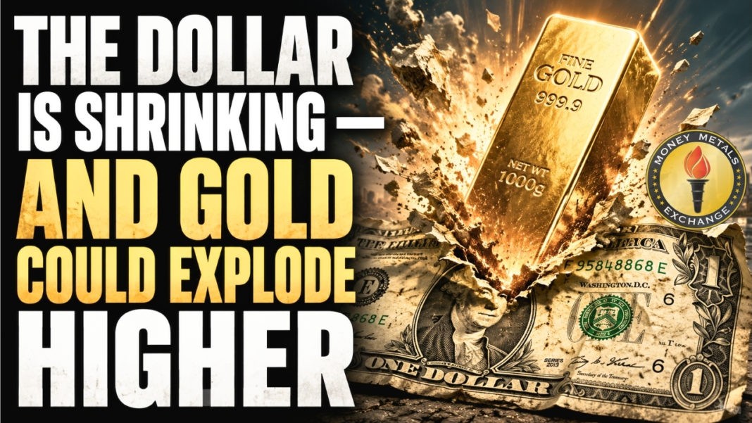 The Explode The Dollar Is Shrinking And Gold Could Explode Higher | Headline USA