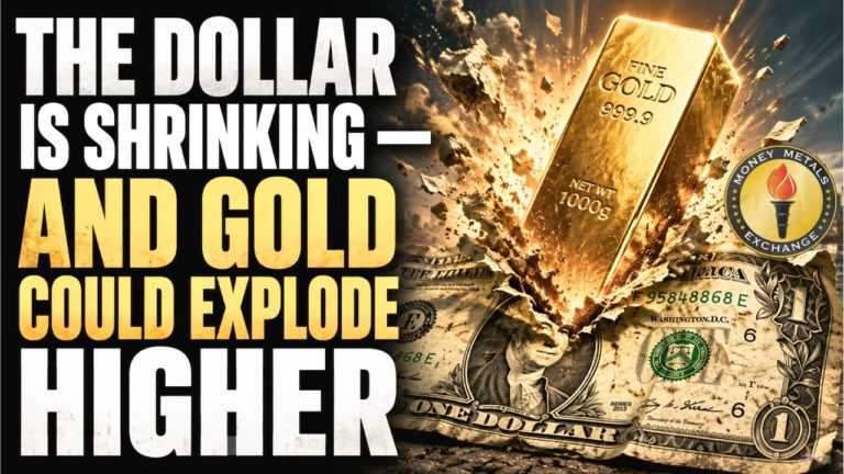 The Dollar Is Shrinking And Gold Could Explode Higher