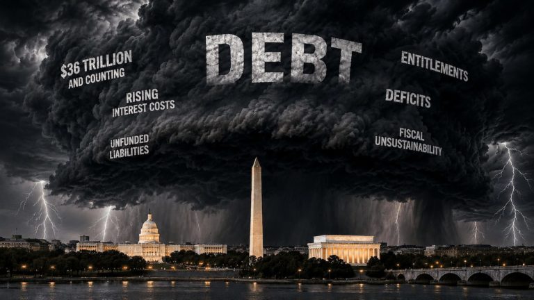 U.S. Government Runs Another Big Budget Deficit as Tariff Revenue Goes Negative