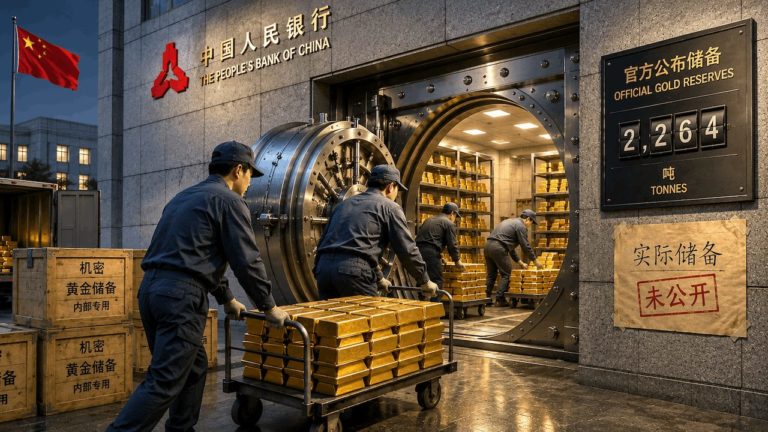 Goldman Sachs Picks Up on China’s Secret Gold Reserve Expansion