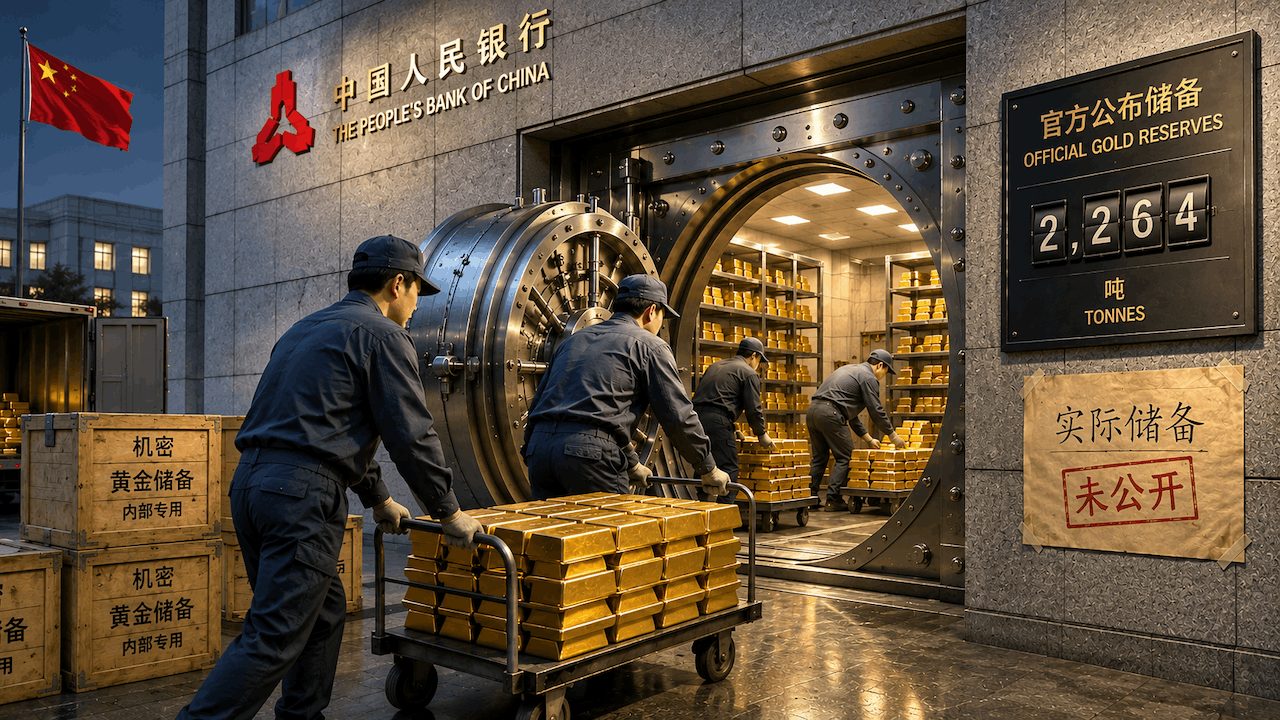 Goldman Sachs Picks Up on China's Secret Gold Reserve Expansion
