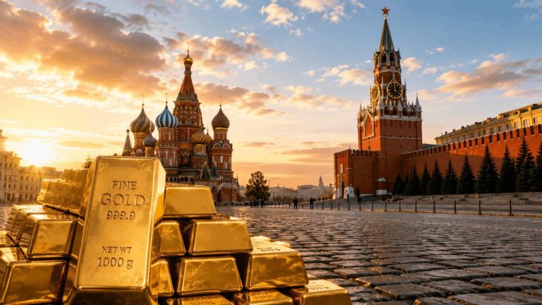 Russia Continues to Sell Gold to Support Its Economy