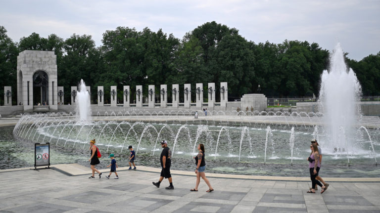 Suspect Arrested in World War II Memorial Vandalism in Washington