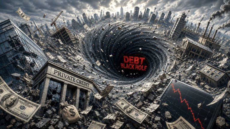 Debt Black Hole: Private Credit Markets Showing Signs of Stress