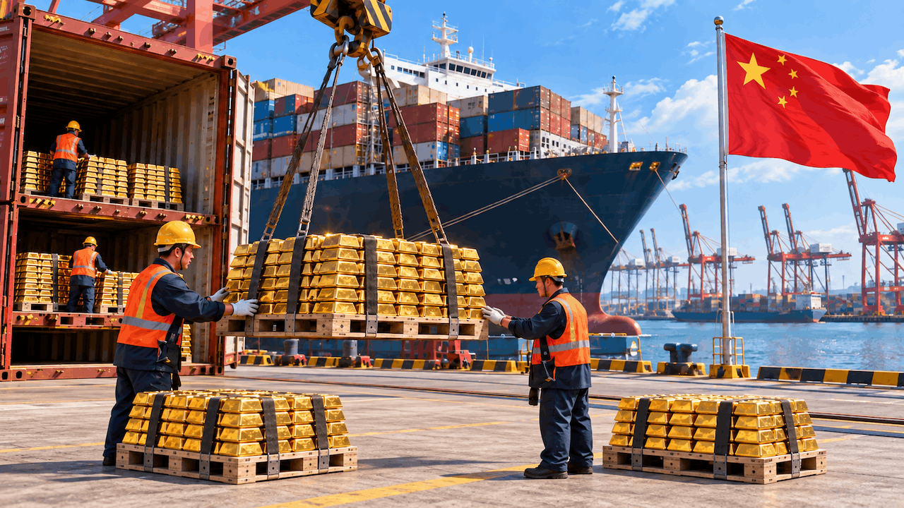 Chinese Gold Imports Hit Highest Level in Nearly a Decade