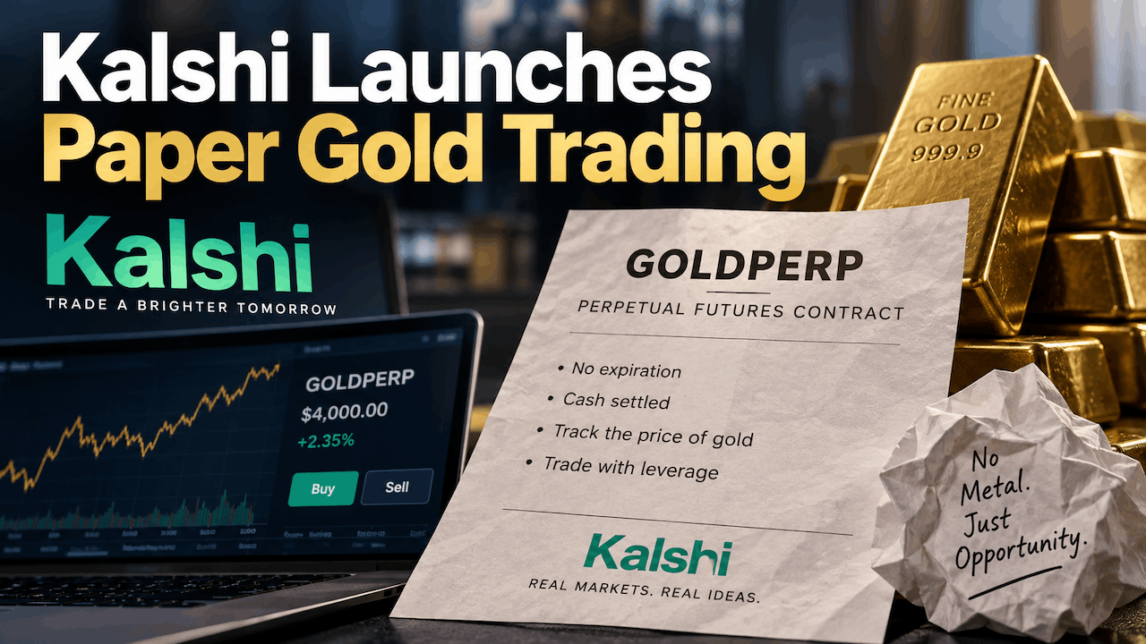 Kalshi Launches Paper Gold Trading