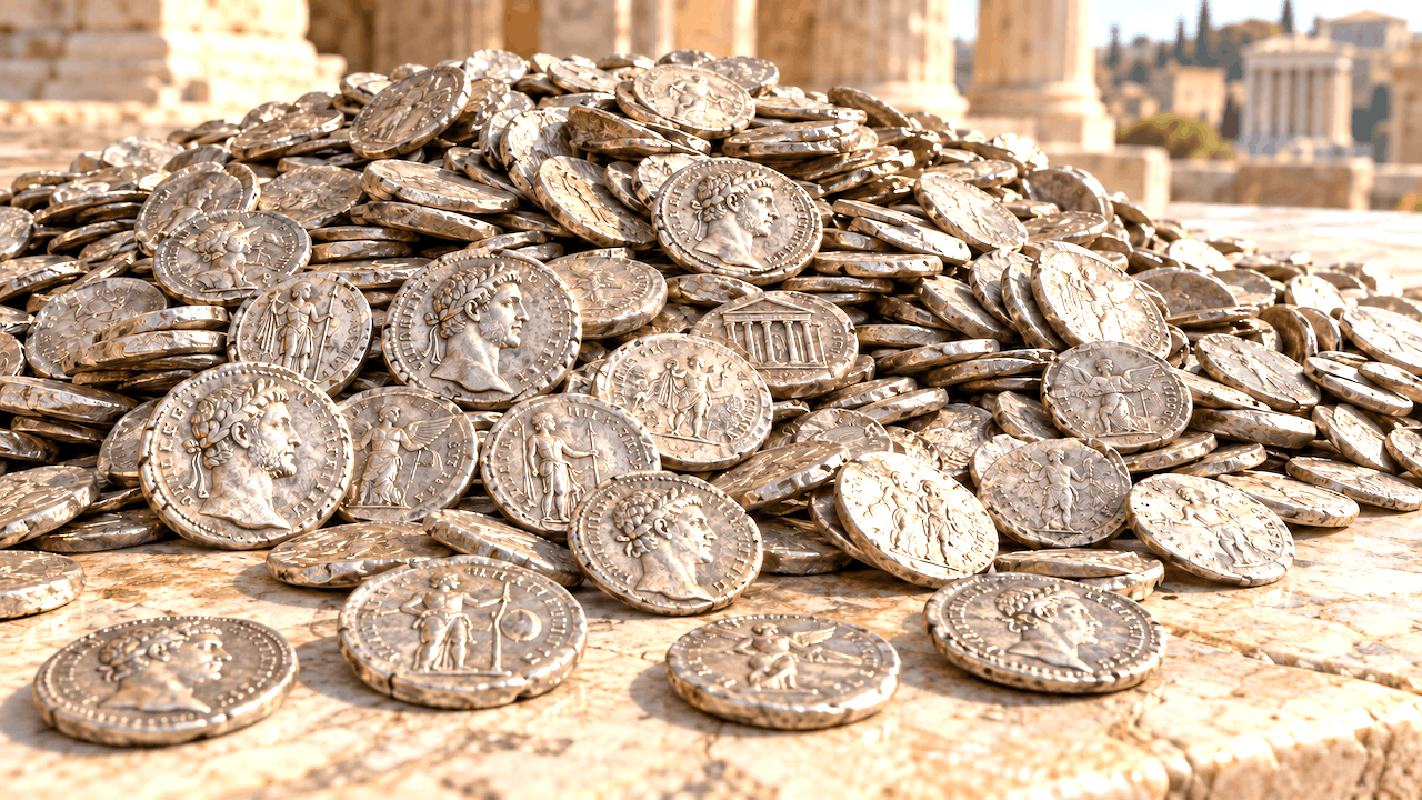 Try That With Paper Money! 2,000-Year-Old Roman Coins Stand the Test of Time