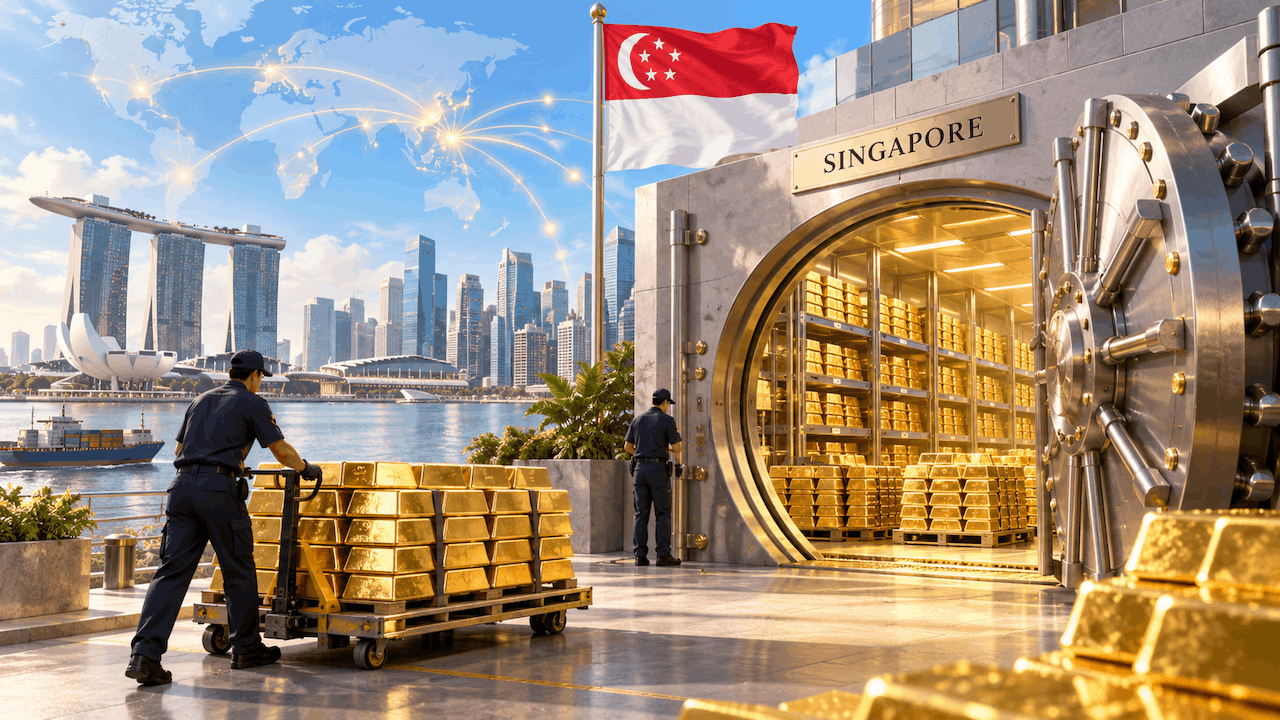 Vaulting Space in Short Supply as Singapore Positions Itself as a Major Gold Hub
