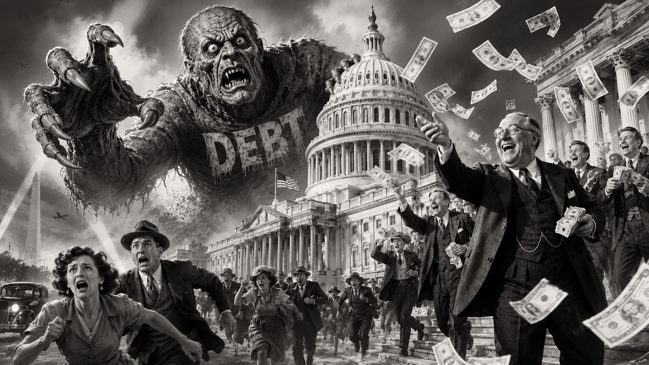 While Everybody Obsesses About Rate Hikes, Federal Spending Marches Along Unabated