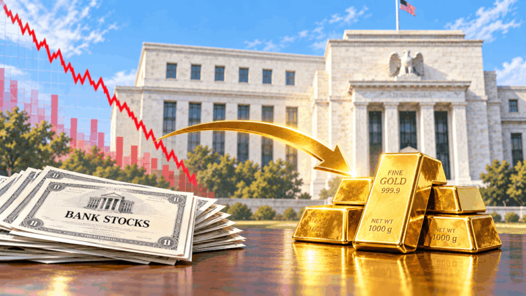 Former Fed Insider Selling Bank Stocks and Buying Gold