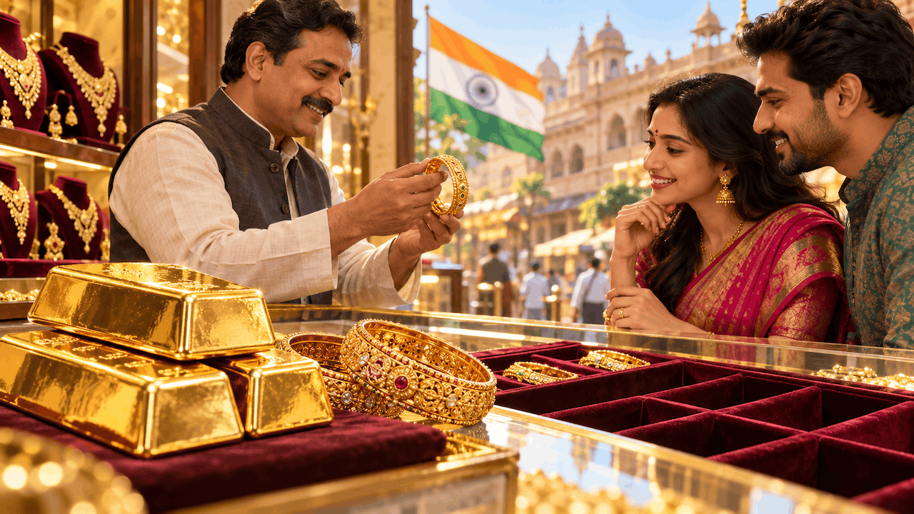 India Gold Market Flips to Premium as Demand Improves and Supplies Tighten