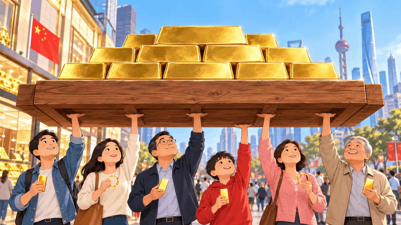 Somebody Is Buying Gold and Supporting the Market! Who?